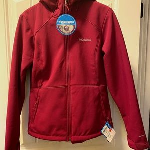 Columbia Alpine Fir softshell sz Large